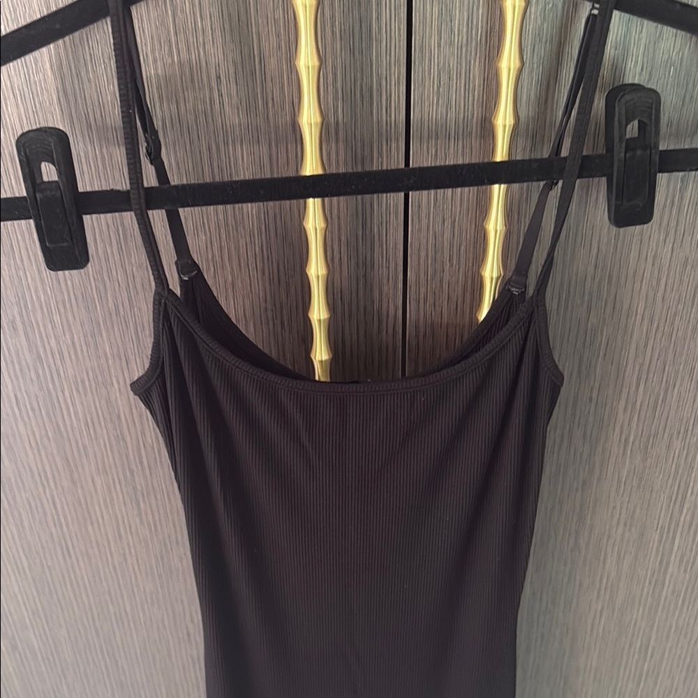 SKIMS Black Soft Lounge Long Slip Dress M - Picture 5 of 15